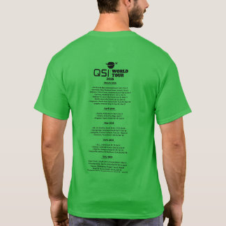 QSI World Tour 2025 Tee