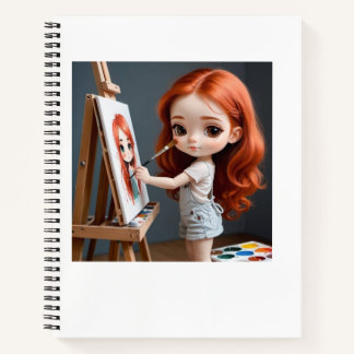 QT2 artist sketchbook Notebook