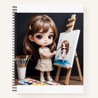 QT artist sketchbook Notebook