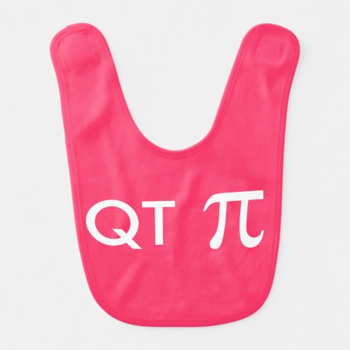 QT Pi Geeky Baby Bib