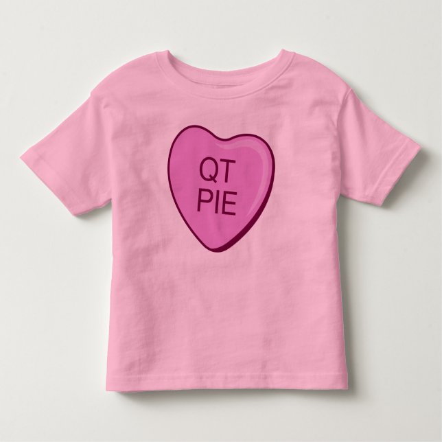 QT Pie Toddler T-shirt (Front)