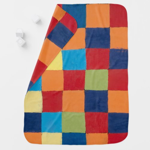 Qu 1 Color Chart  Paul Klee  Baby Blanket