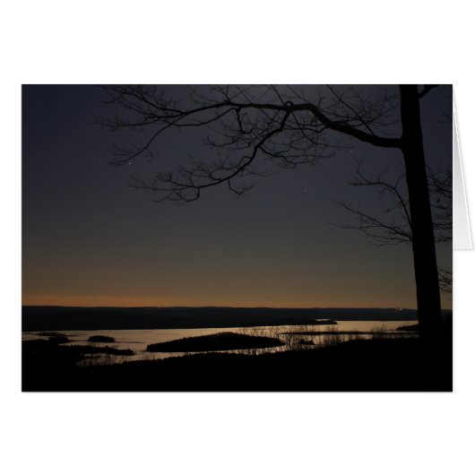 Quabbin Reservoir by Moonlight (Front Horizontal)