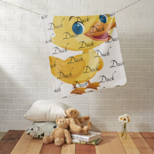 Quack baby blanket