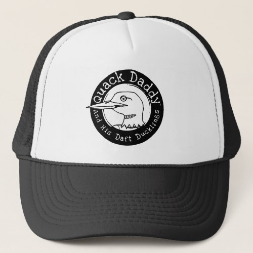 Quack Daddy Loon Logo Trucker Hat