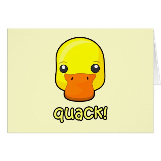 Quack! Duck Cards (Front Horizontal)