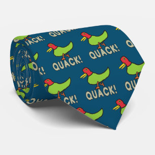 Quack Duck Quacking Neck Tie