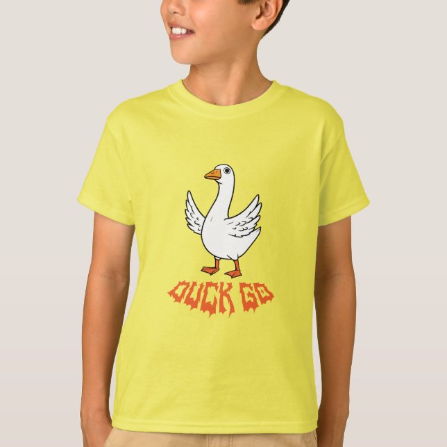 Quack Edge Duck Graphic Tee (Front)