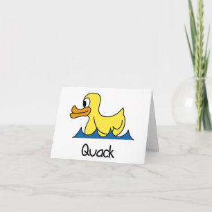 Quack notecards