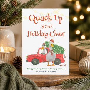 Quack Up Some Holiday Cheer Duck