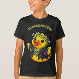 Quackenstein Monster Rubber Duck Halloween T-Shirt