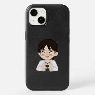 Quacker Arts Chibi Artist iPhone Case Black Matte