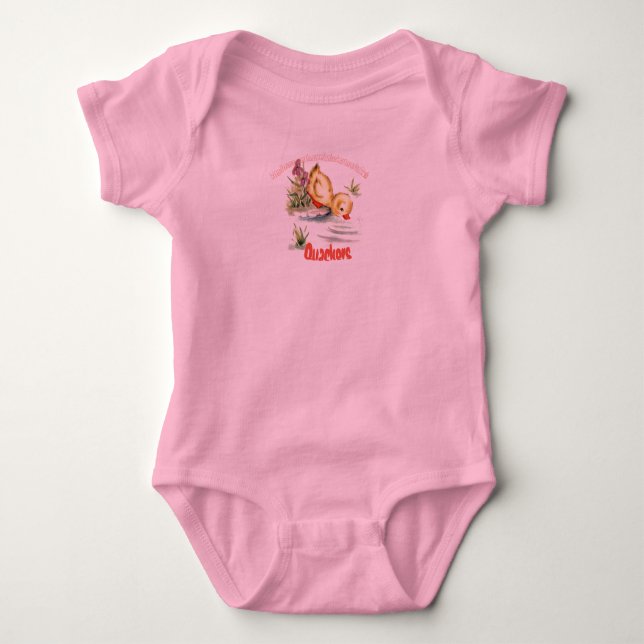 "Quackers" Baby Bodysuit (Front)
