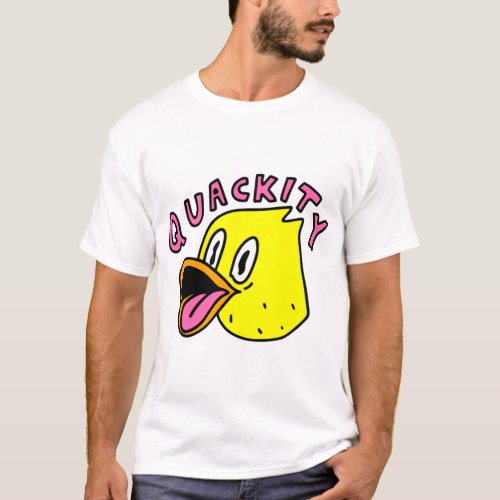 Quackity Habibi Duck Merch Quackity Gifts For Fans T_Shirt