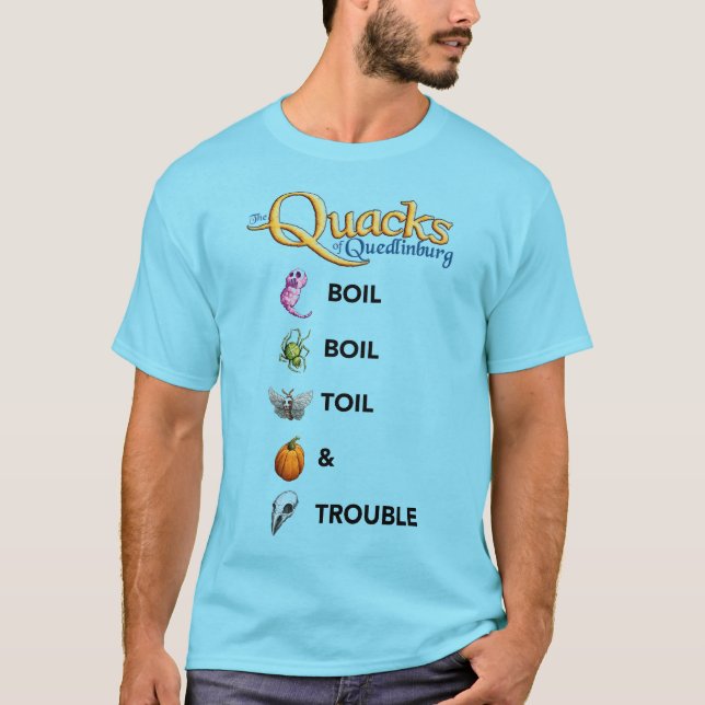 Quacks: Macbeth T-Shirt (Front)