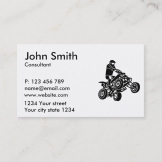 Quad ATV Business Card