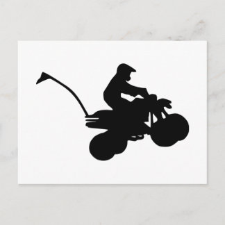 Quad - ATV Postcard