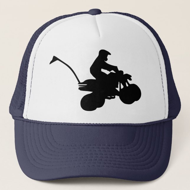 Quad - ATV Trucker Hat (Front)