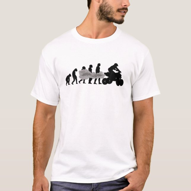 Quad-Bike All-Terrain-Vehicles Offroad Motorsport T-Shirt (Front)