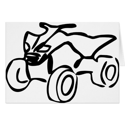 quad bike icon cards (Front Horizontal)