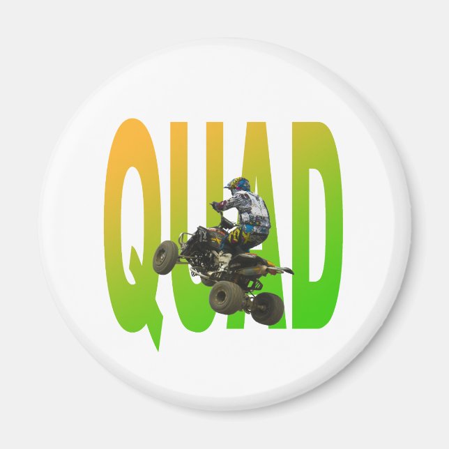 quad bike magnet (Front)