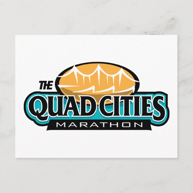 Quad Cities Marathon Postcard (Front)