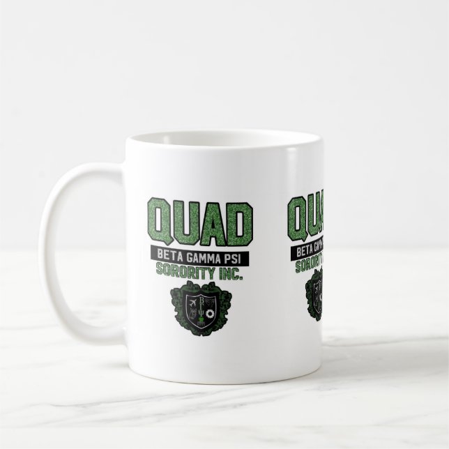 Quad coffee mug (Left)
