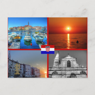 Quad pictures of Rovinj Postcard