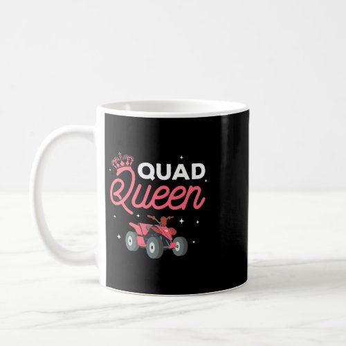 Quad Queen ATV Bike Mud Riding 21 Coffee Mug