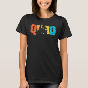 Quad Retro Quad Riding Four Wheeler Atv For Boys M T-Shirt