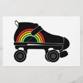 quad roller skate rainbow (Back)