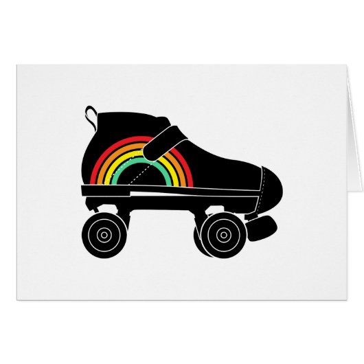 quad roller skate rainbow cards (Front Horizontal)