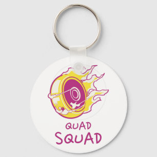 Quad Squad Keychain