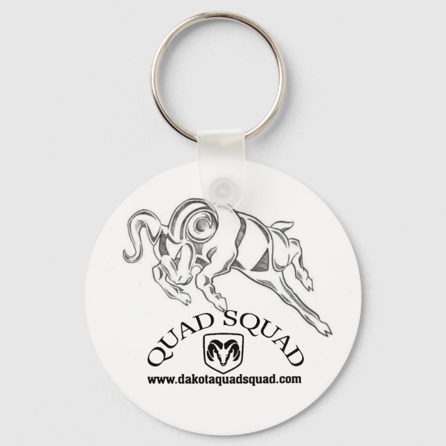 quad squad keychain (Front)