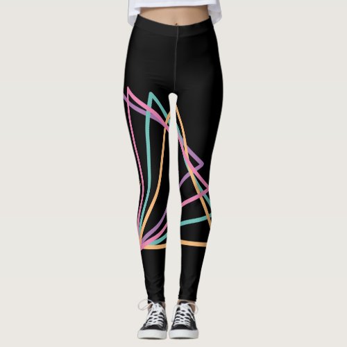 Quad triangle leggings