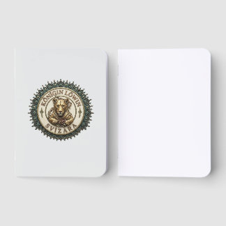 ‎​Quader vintage cun motiv da liunessa. Svizra Foil Vow Books