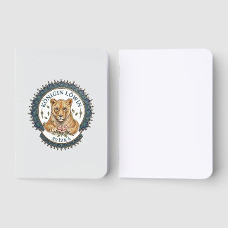 ‎​Quader vintage cun motiv da liunessa. Svizra Foil Vow Books