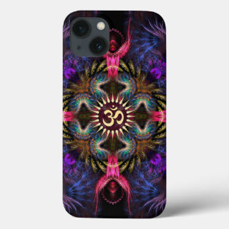 Quadra Angels Fractal Art Aum iPhone 13 Case