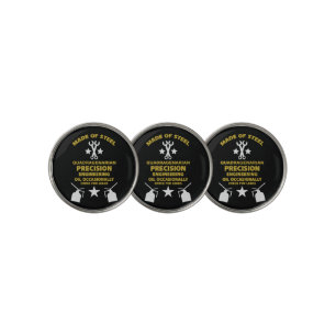 Quadragenarian Birthday Golf Ball Marker
