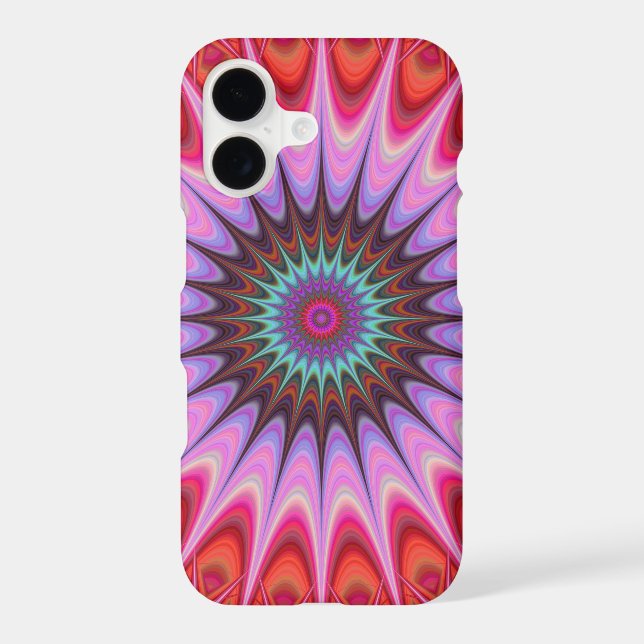 Quadrant mandala iphone case (Back)