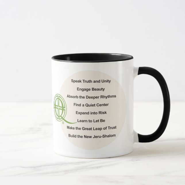 Quadratos Eight Practices Mug - RH (Right)