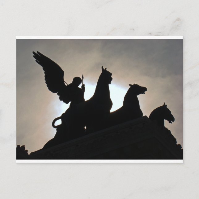 Quadrigas Postcard (Front)