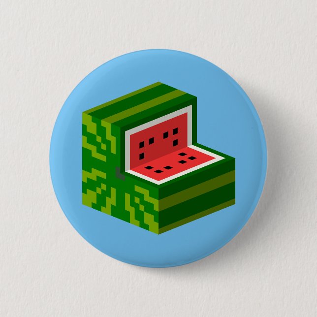 Quadrimelon Pinback Button (Front)