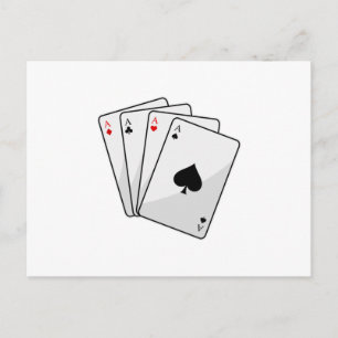 Quadruplets Aces Poker cards at Poker