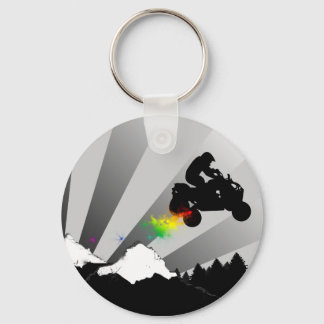 quads. dirt trail. keychain