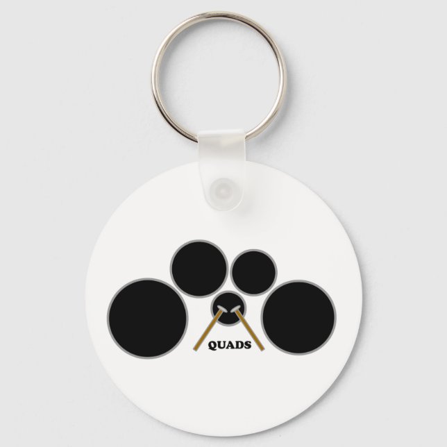 quads keychain (Front)