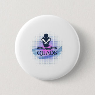 Quads Pinback Button