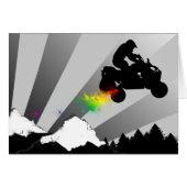 quads. rainbow sunset. (Front Horizontal)