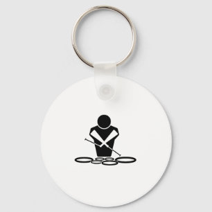 Quads - Tenor Drums - Squints Keychain