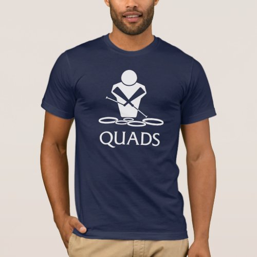 QUADS _ Tenor Drums T_Shirt